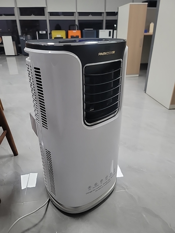 9000BTU Ar condicionado evaporativo portátil 4 modos de operação 2 velocidades do ventilador fechamento de segurança para crianças