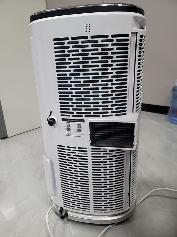 9000BTU Ar condicionado evaporativo portátil 4 modos de operação 2 velocidades do ventilador fechamento de segurança para crianças