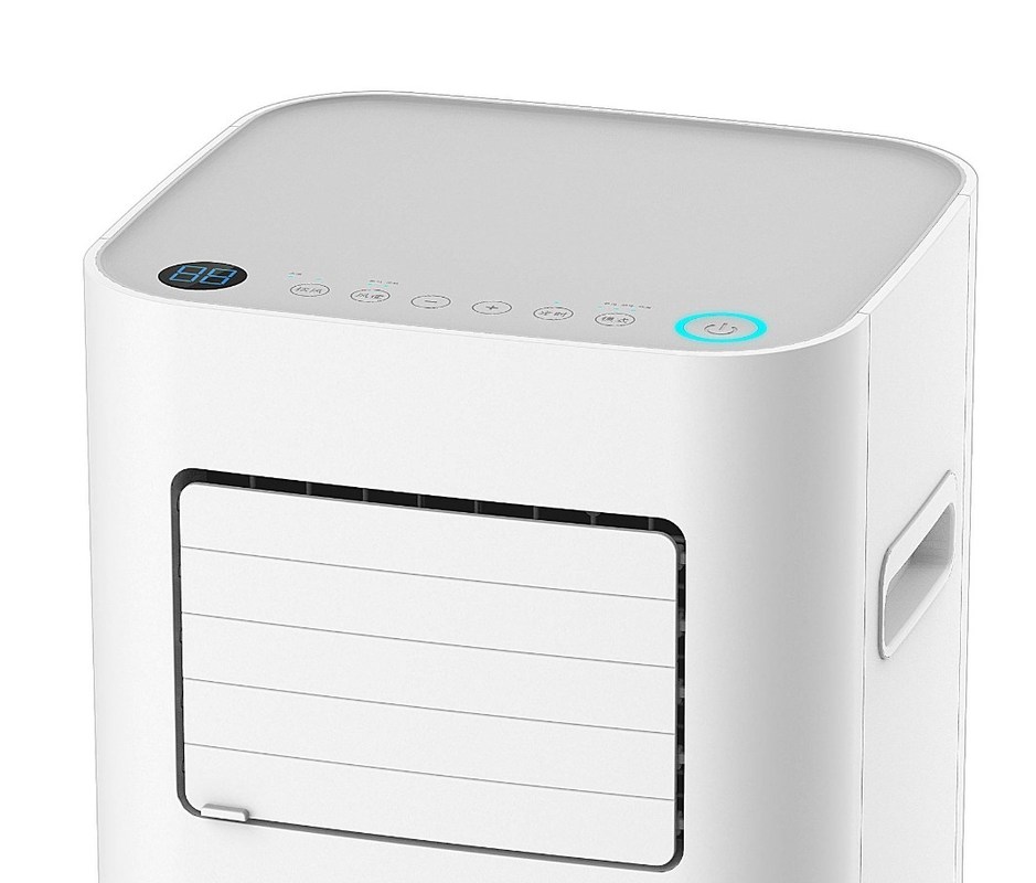 8000 BTU 115V Condomínio portátil LED de piso